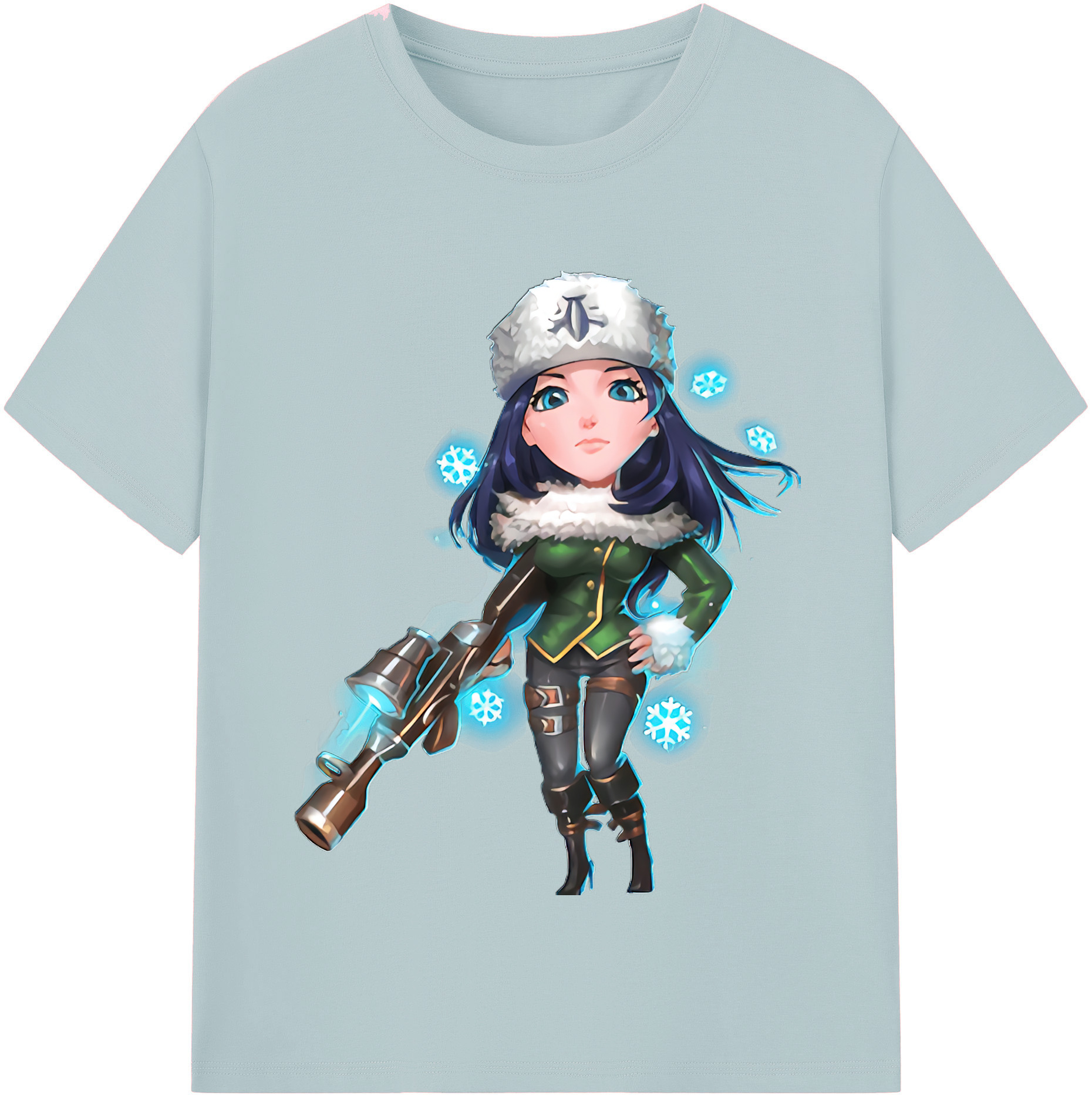 リーグ・オブ・レジェンド League of Legends LOL 綿100％半袖Tシャツ（フロントプリント）